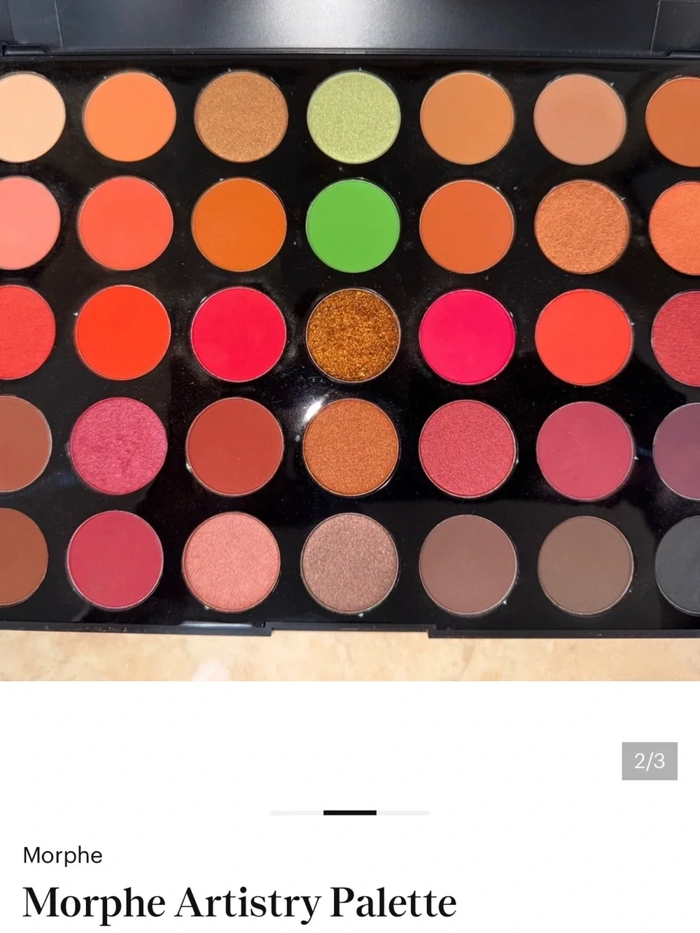 Morphe 3503 Fierce by Nature eyeshadow palette
